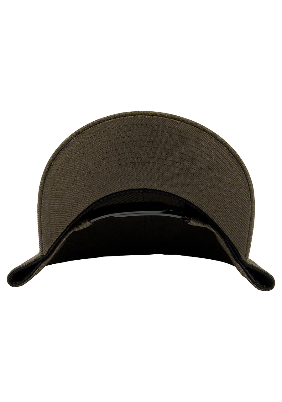 Deep Down Athletic Snapback - Olive / Black - Image 9