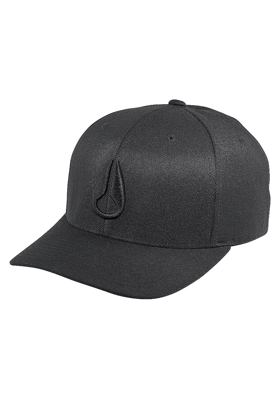 Deep Down Flexfit Athletic Fit Hat - All Black