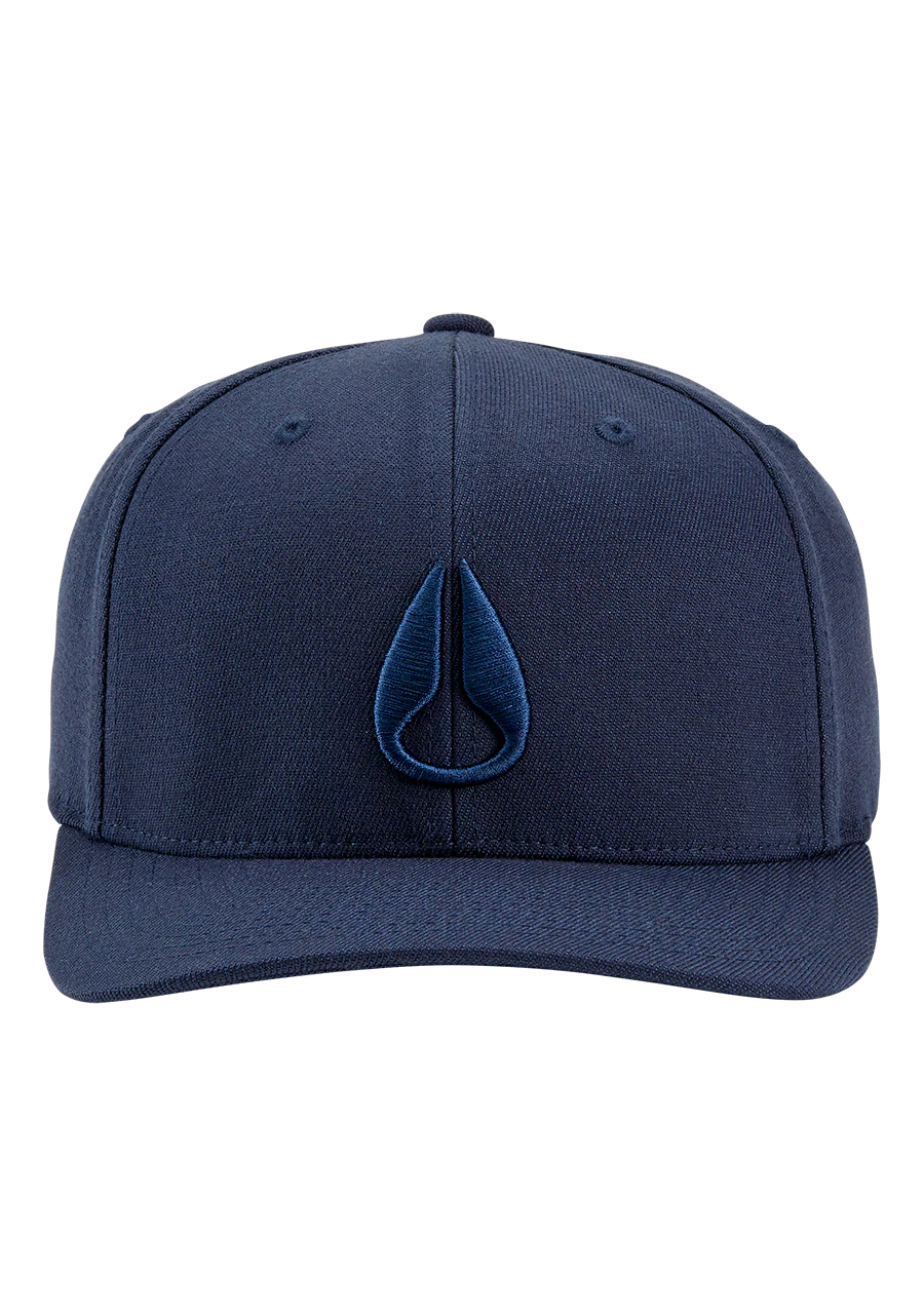 Deep Down Flexfit Athletic Fit Hat - All Navy - Image 3