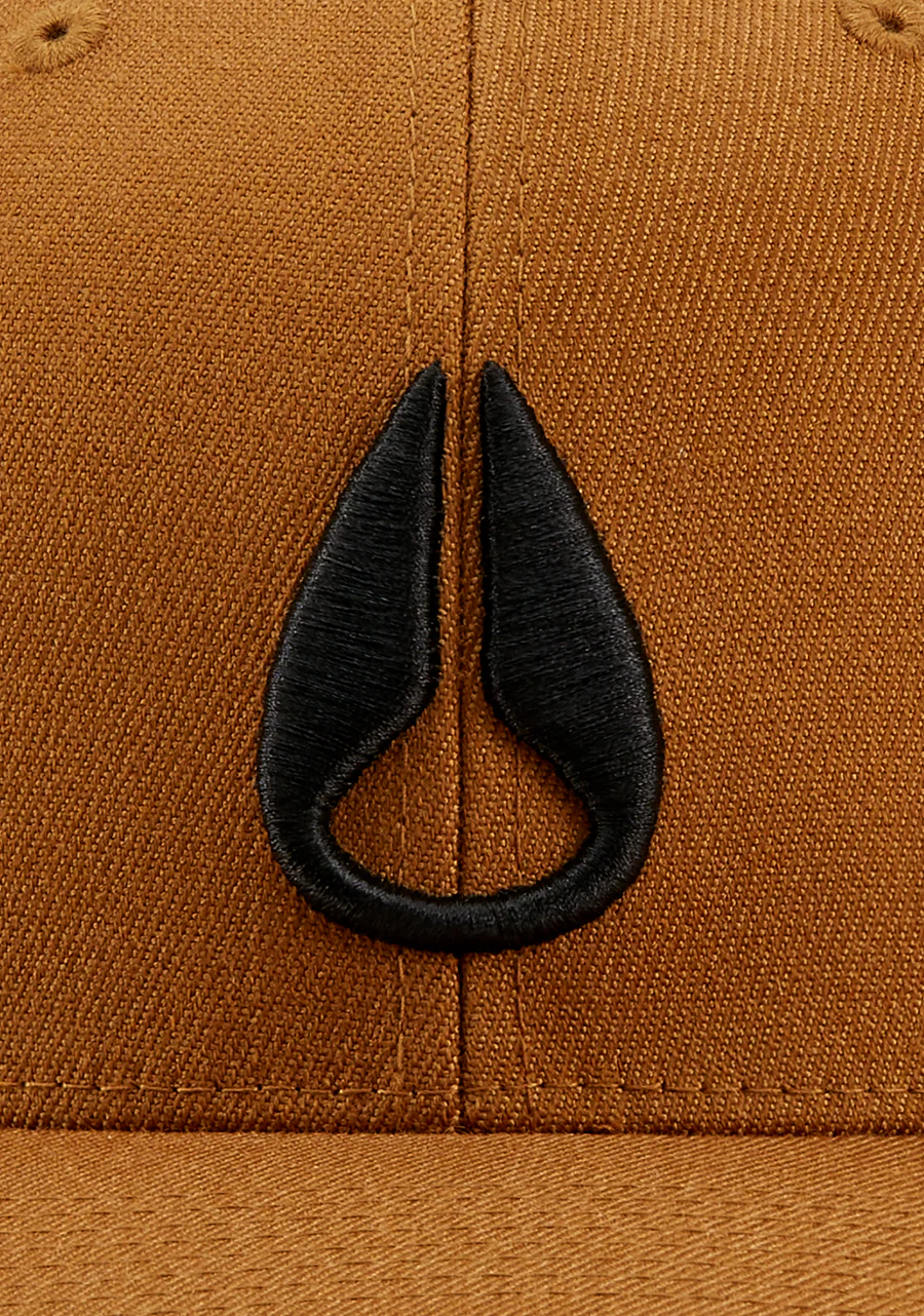 Deep Down Flexfit Athletic Fit Hat - Brown / Black - Image 5
