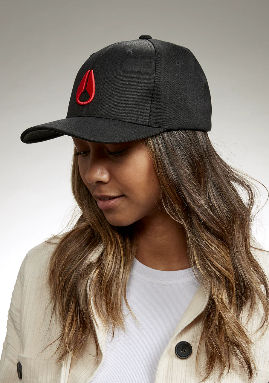 Deep Down Snapback - Black / Red - Image 7