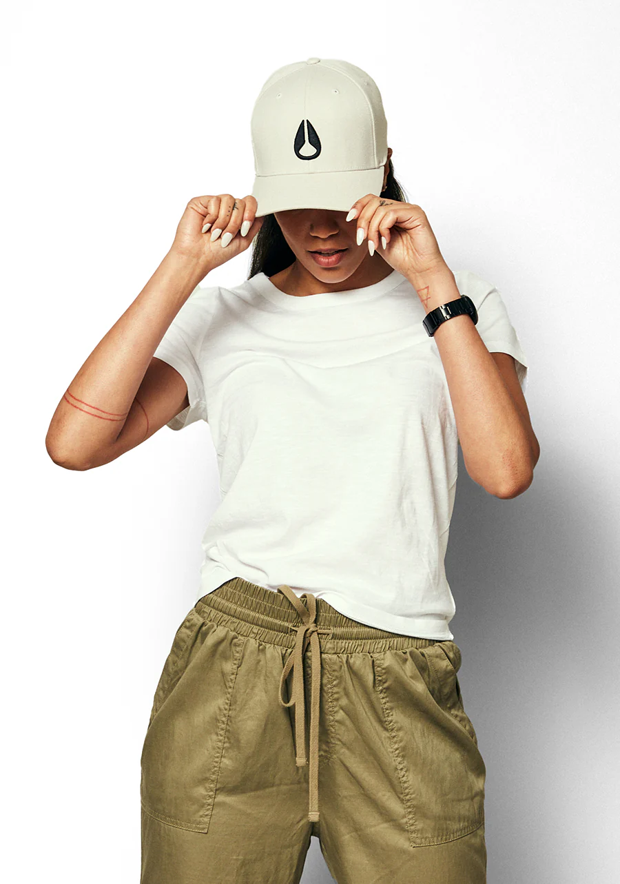 Deep Down Snapback - Chalk / Black - Image 5