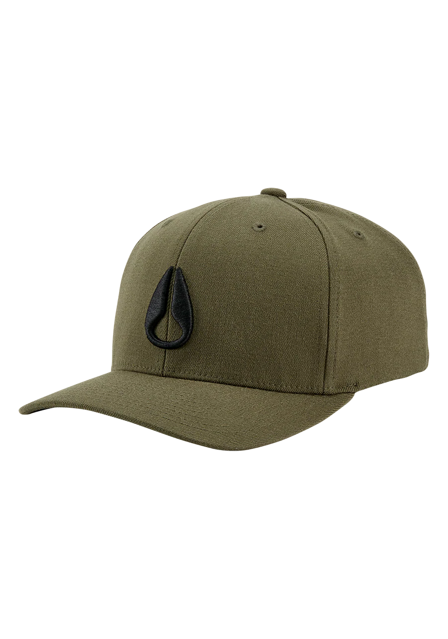 Deep Down Snapback - Olive