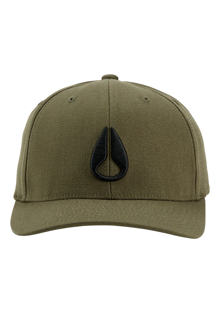 Deep Down Snapback - Olive - Image 3