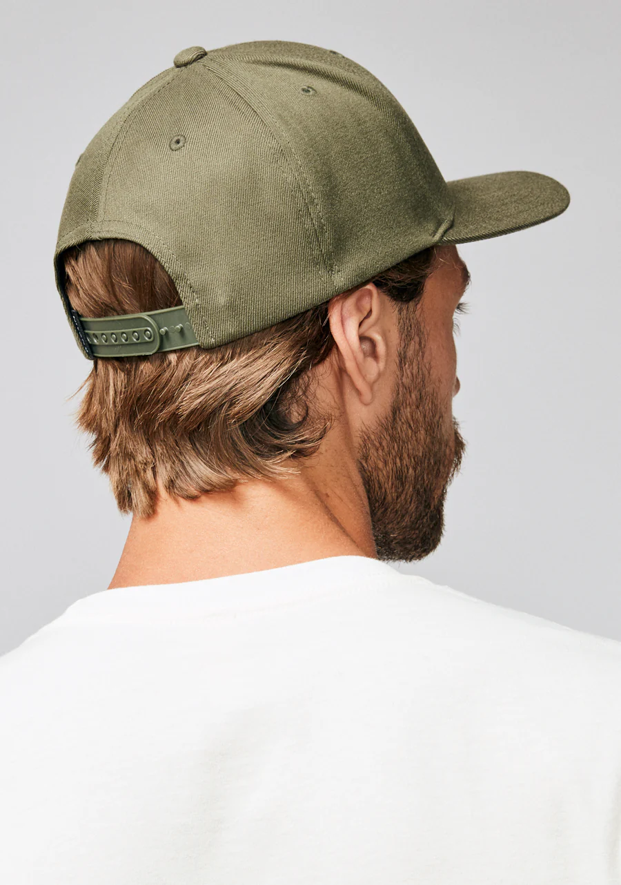 Deep Down Snapback - Olive - Image 7