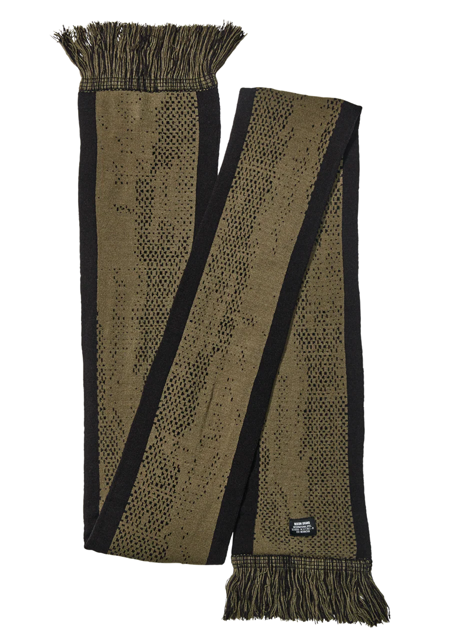 Drifter Scarf - Olive Dot Camo