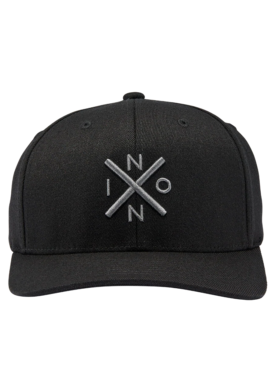 Exchange Flexfit Hat - Black / Charcoal - Image 3