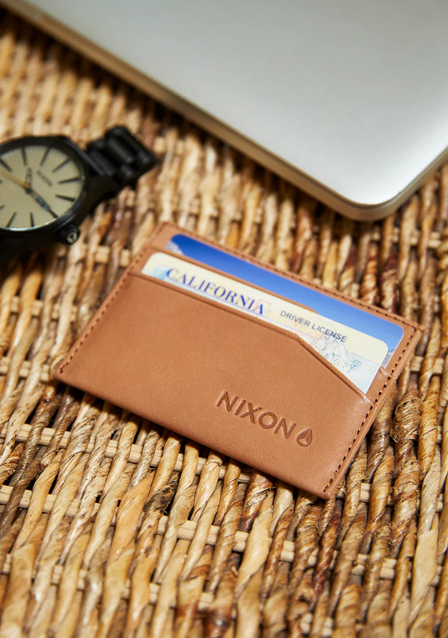 Flaco Leather Card Wallet - Tan - Image 5