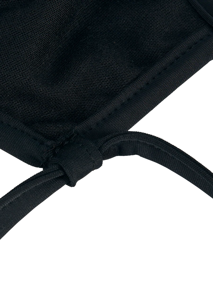Flipside Face Mask - All Black - Image 3