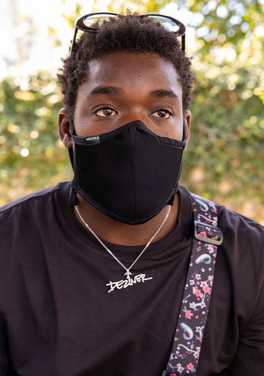 Flipside Face Mask - All Black - Image 7