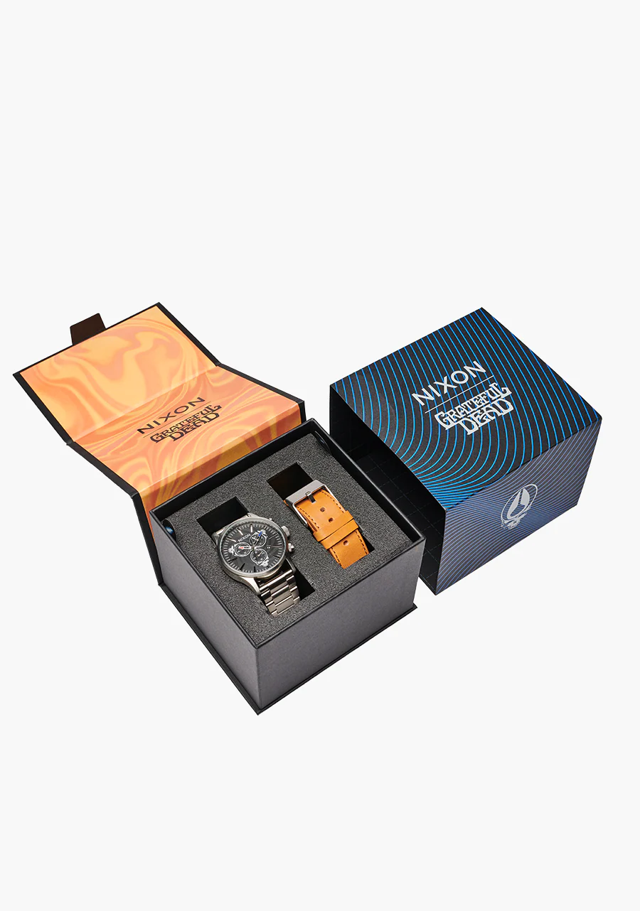Grateful Dead Sentry Chrono - Silver / Black - Image 5