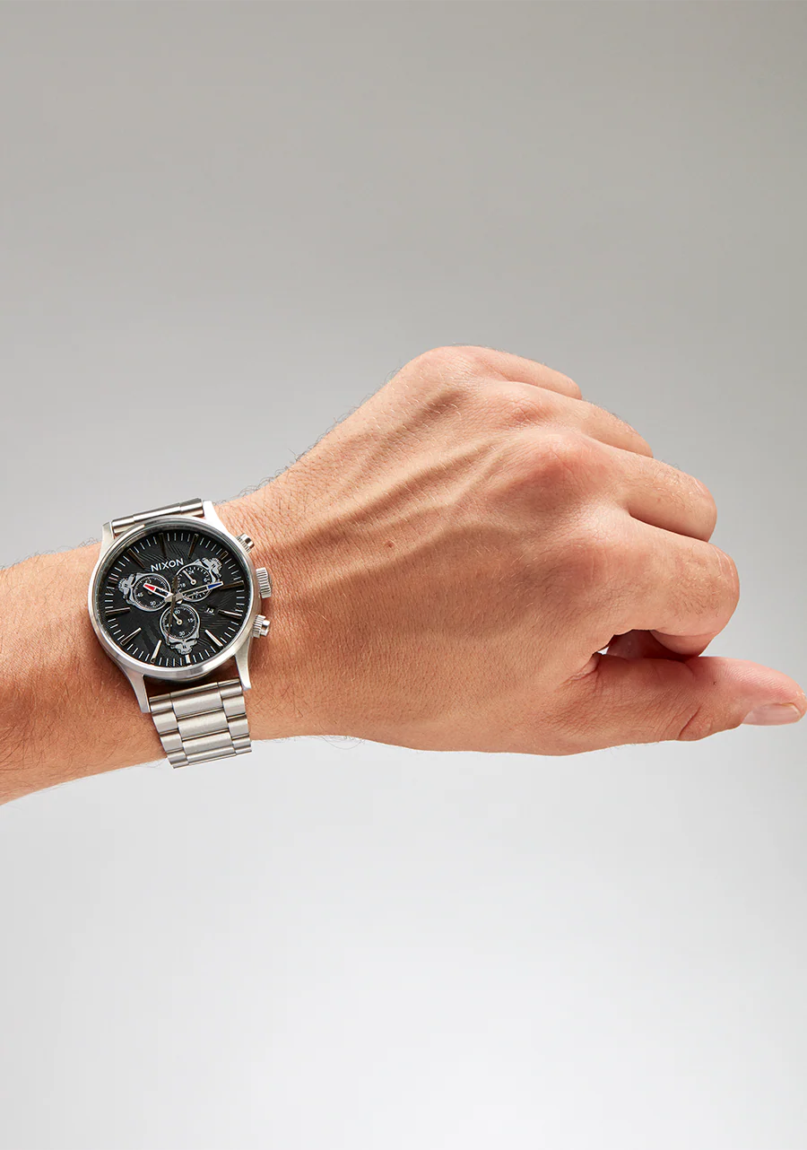 Grateful Dead Sentry Chrono - Silver / Black - Image 6