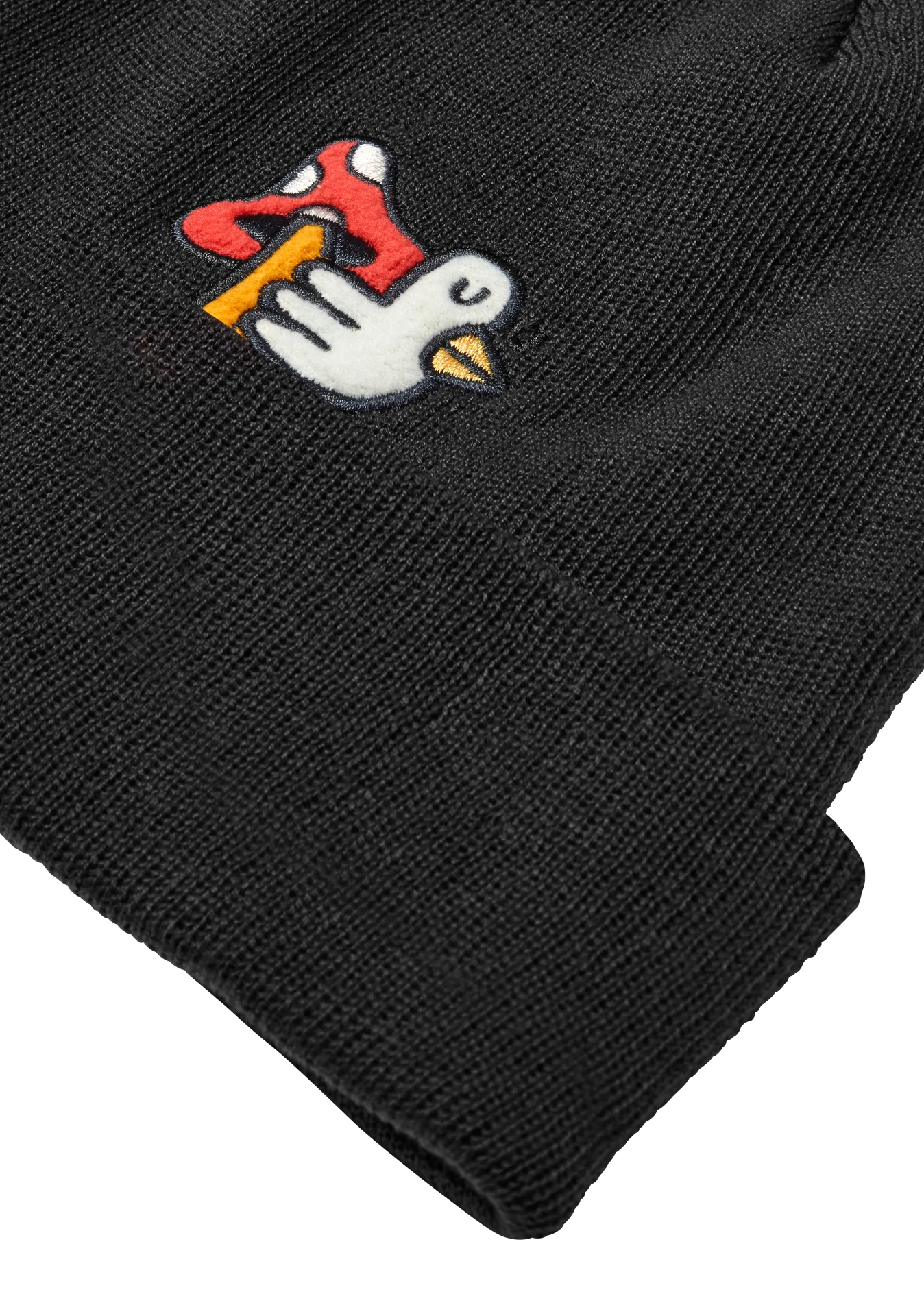Hannah Eddy Beanie - Black - Image 2