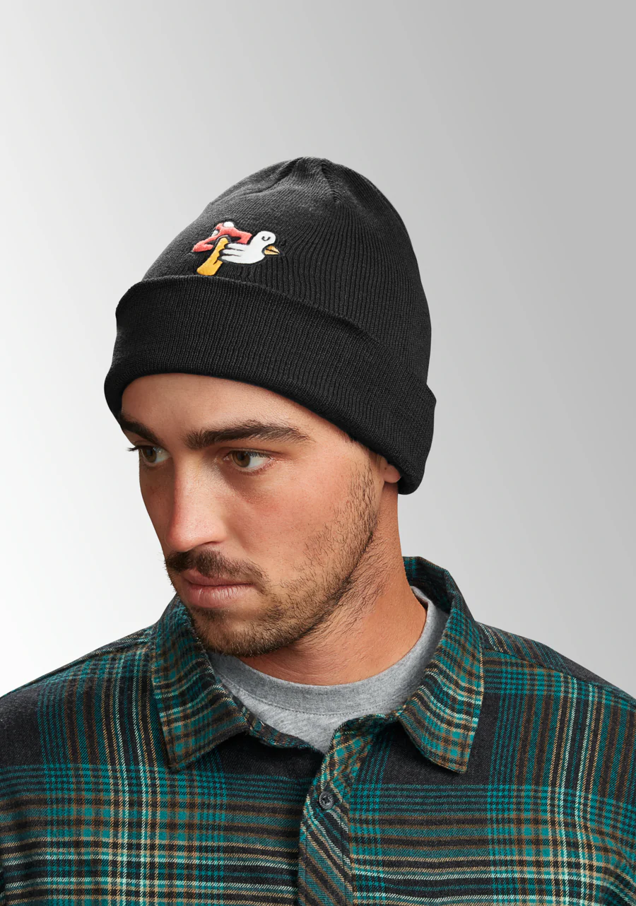 Hannah Eddy Beanie - Black - Image 3