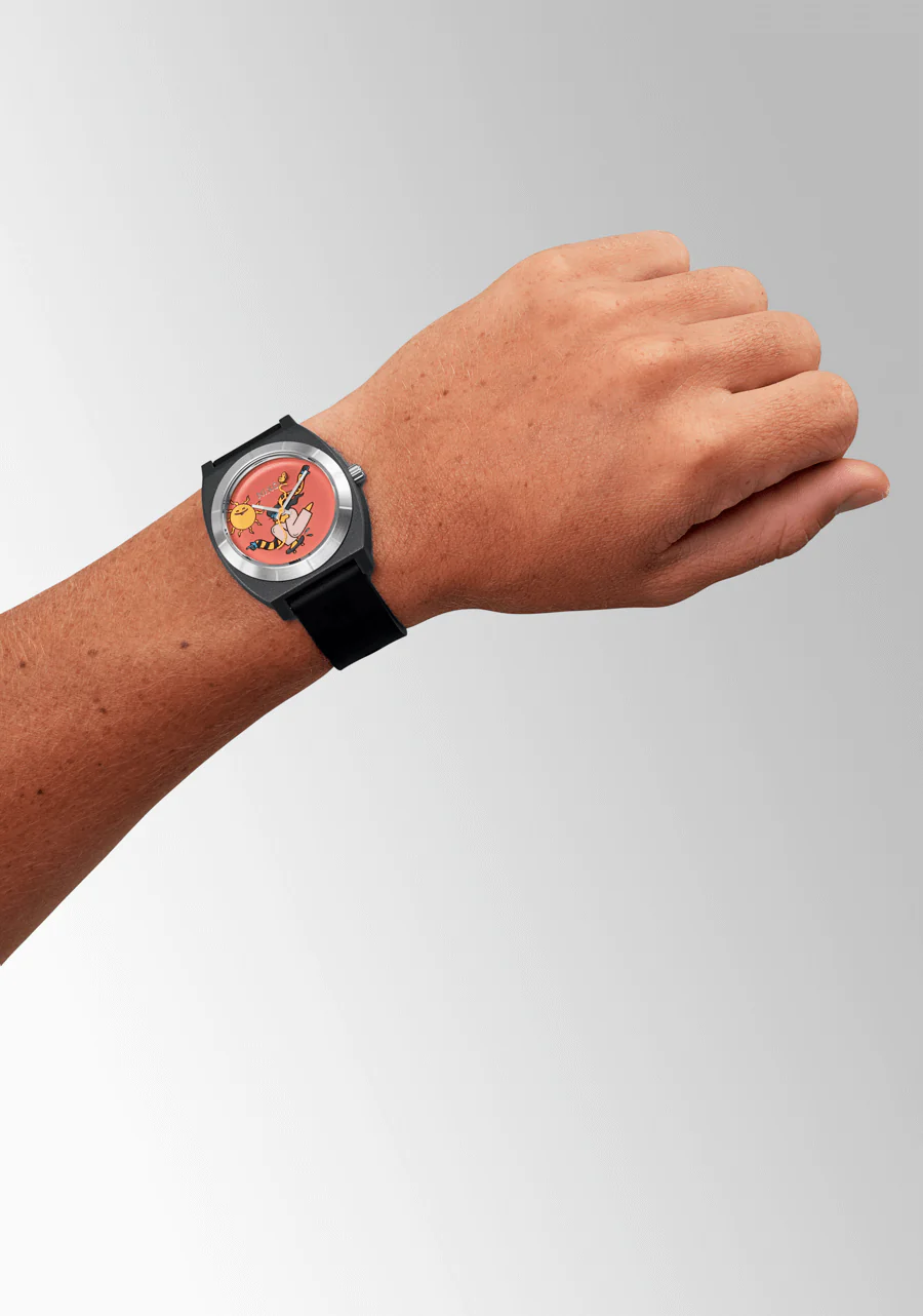 Hannah Eddy Time Teller OPP - Black / Yellow - Image 6