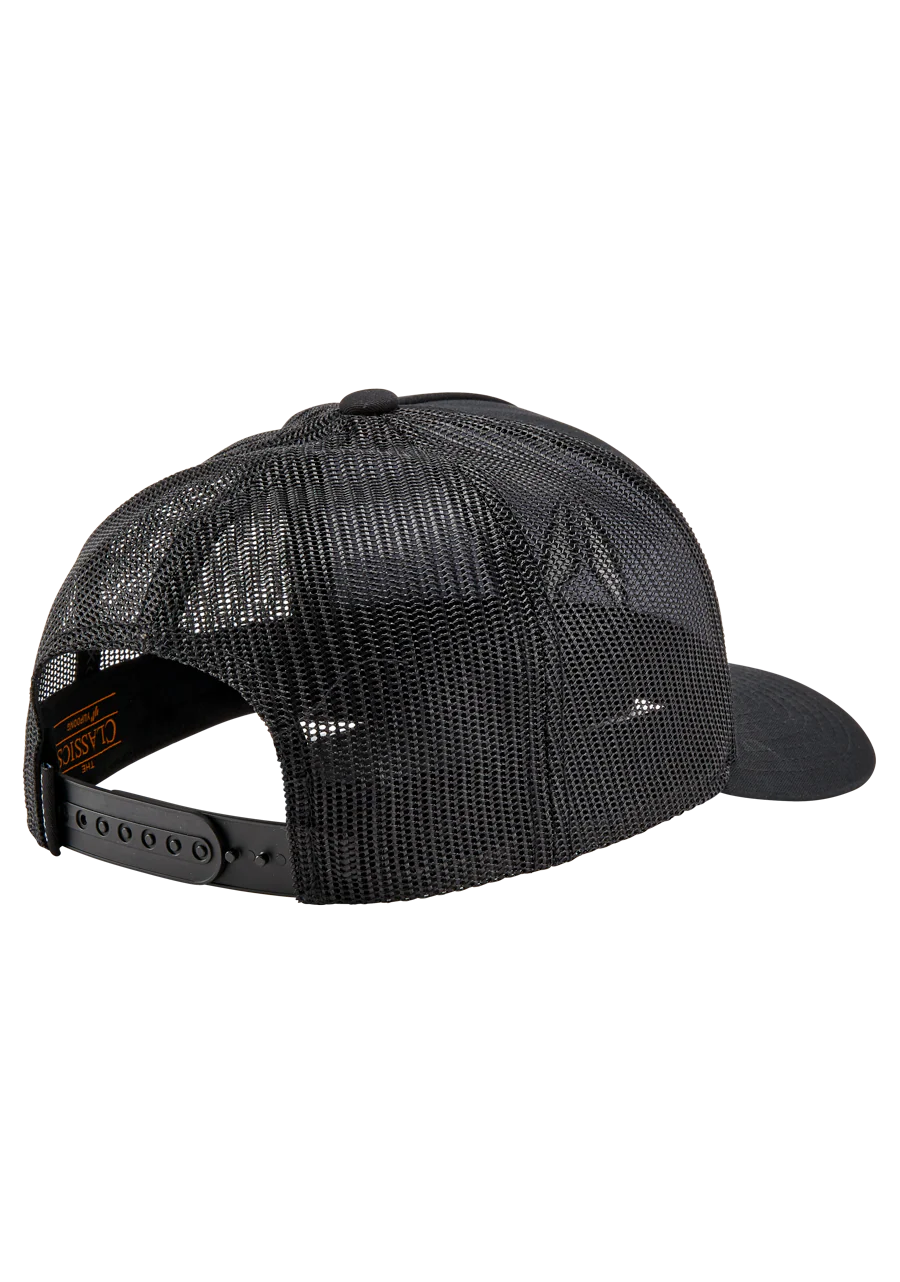 Iconed Trucker Hat - Black / Black - Image 2