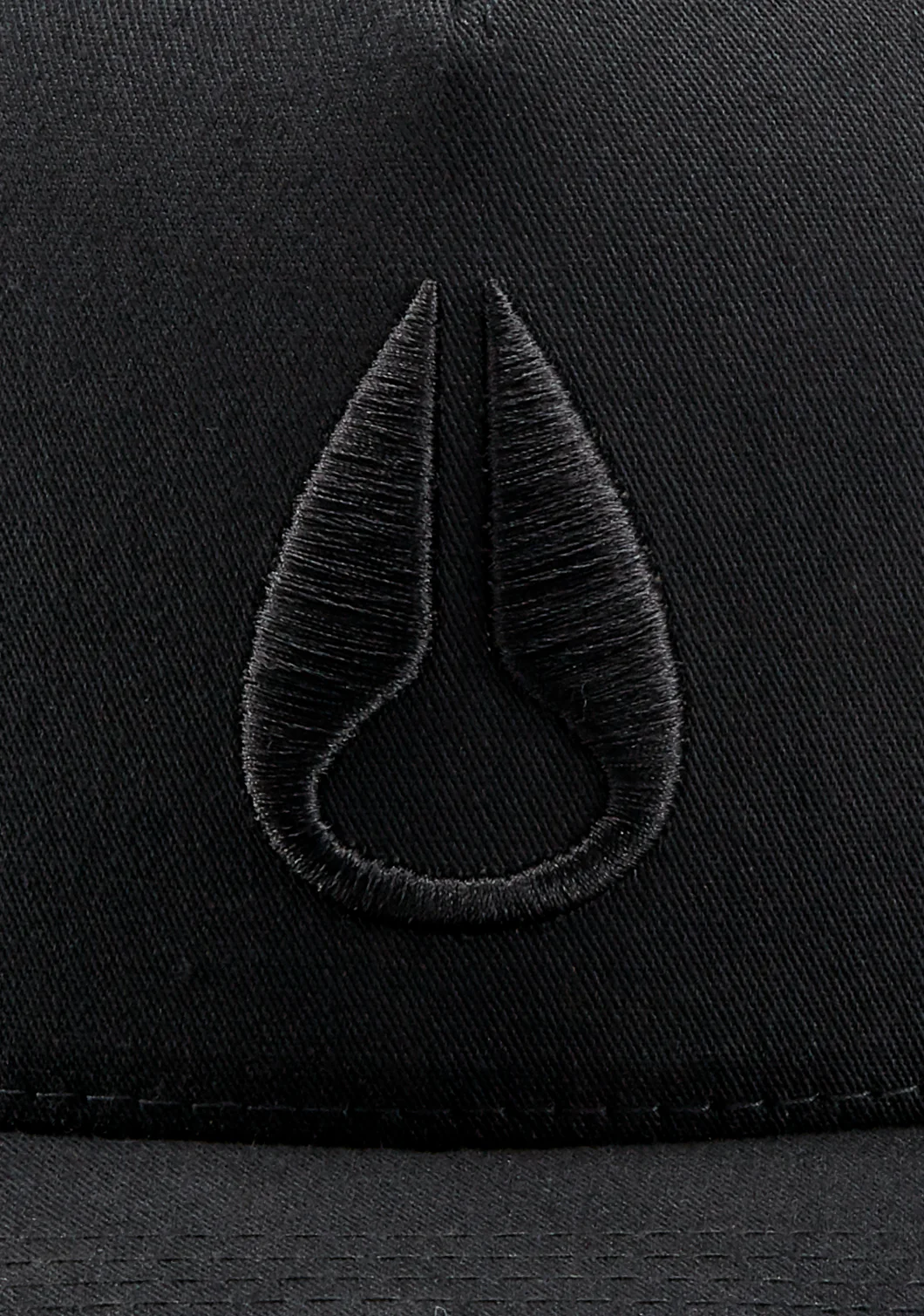 Iconed Trucker Hat - Black / Black - Image 5