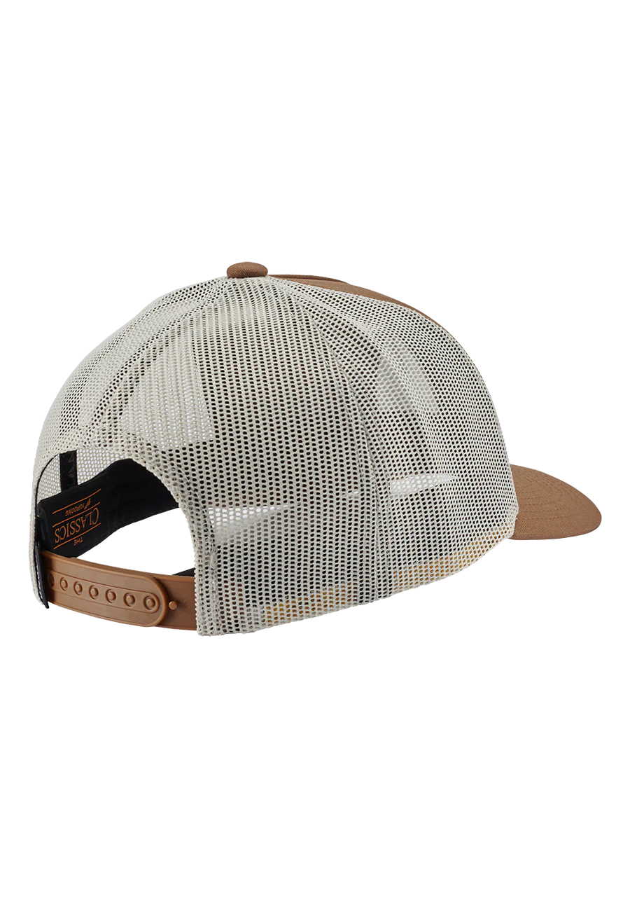 Iconed Trucker Hat - Brown / Off White - Image 2