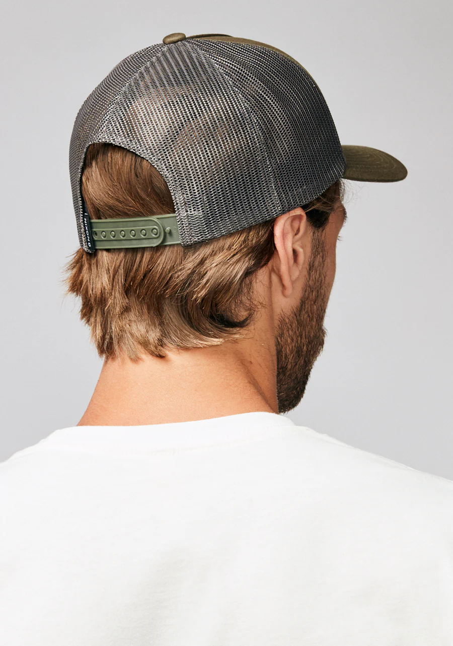 Iconed Trucker Hat - Dark Olive - Image 7