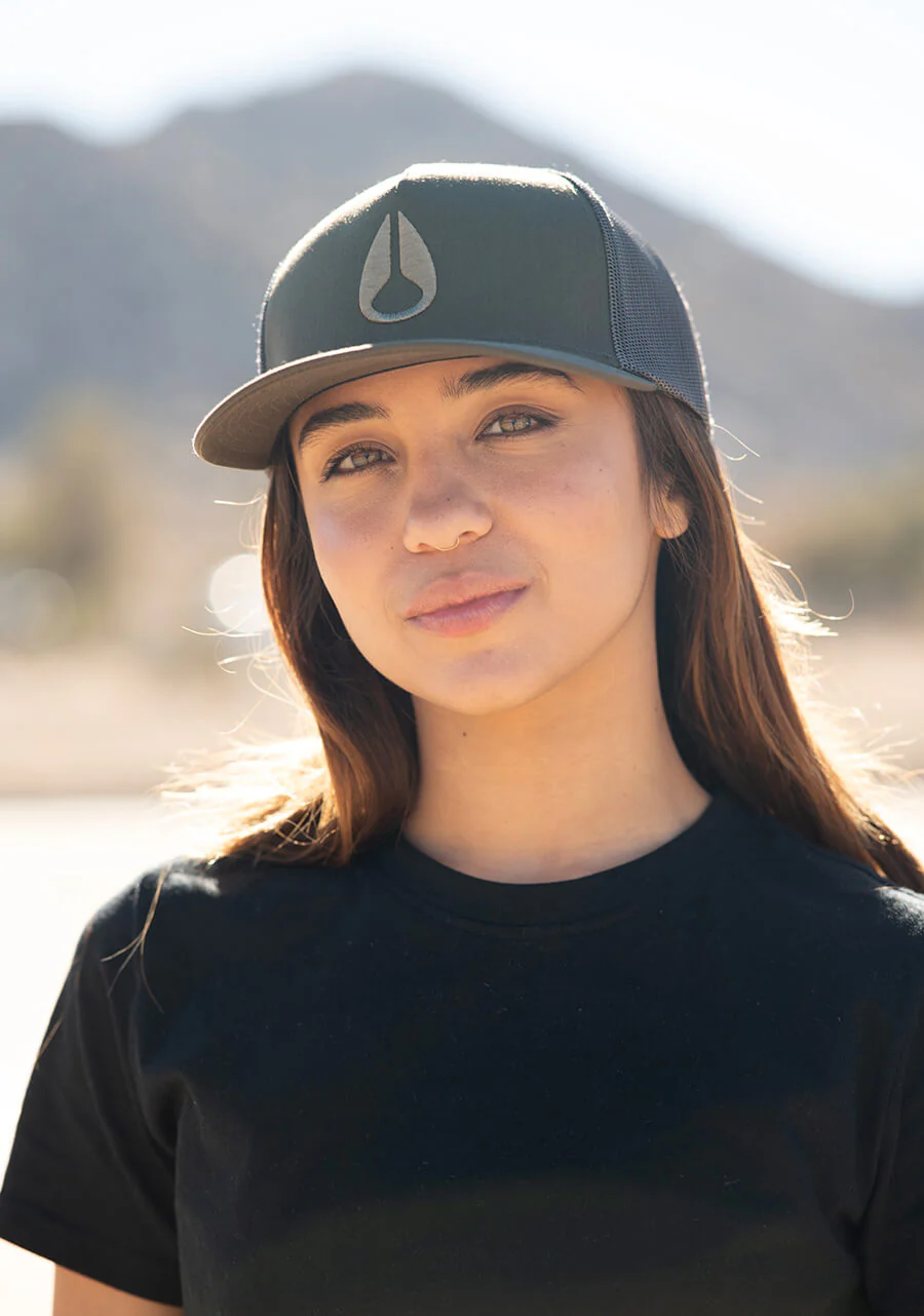 Iconed Trucker Hat - Dark Olive - Image 8