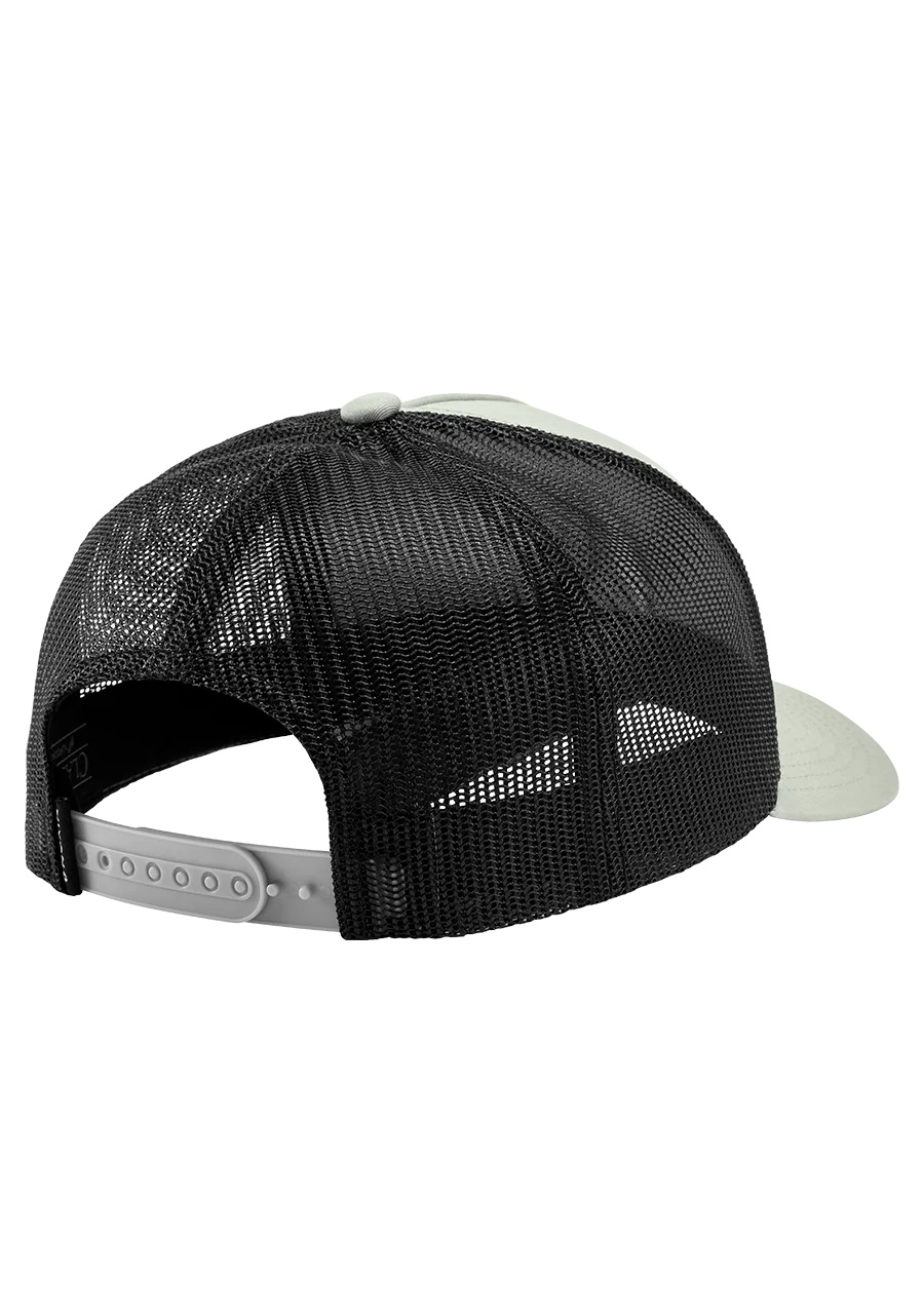 Iconed Trucker Hat - Moss Mist / Black - Image 2