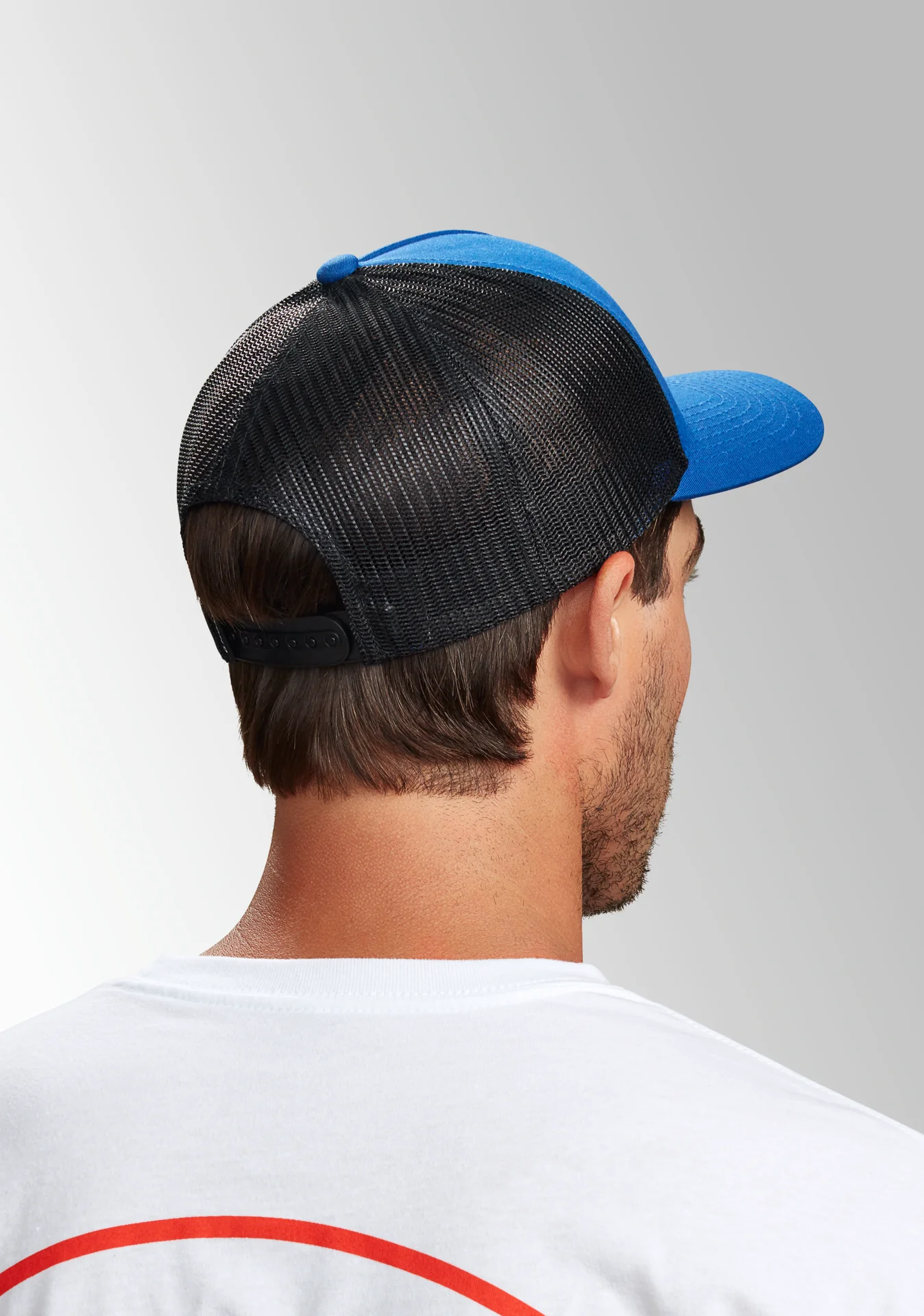 Iconed Trucker Hat - Royal / Black - Image 6