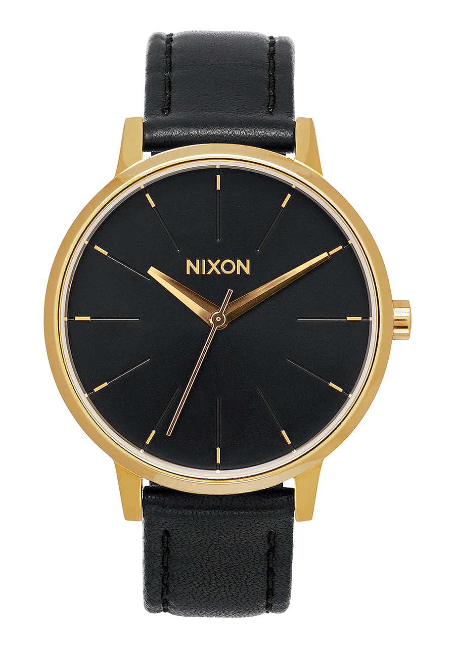 Kensington Leather - Gold / Black