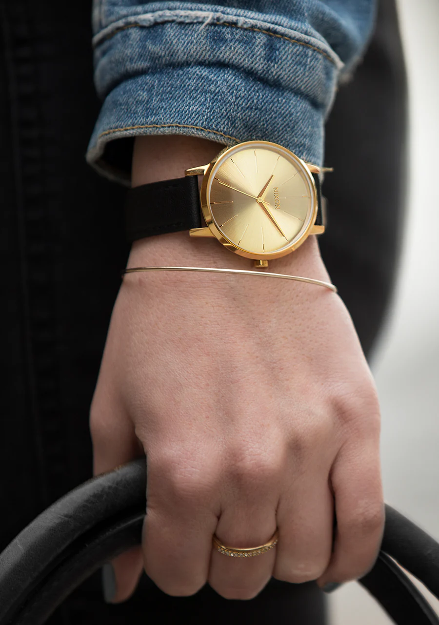 Kensington Leather - Gold / Black - Image 7