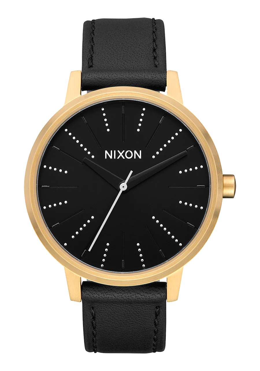 Kensington Leather - Gold / Black / Silver