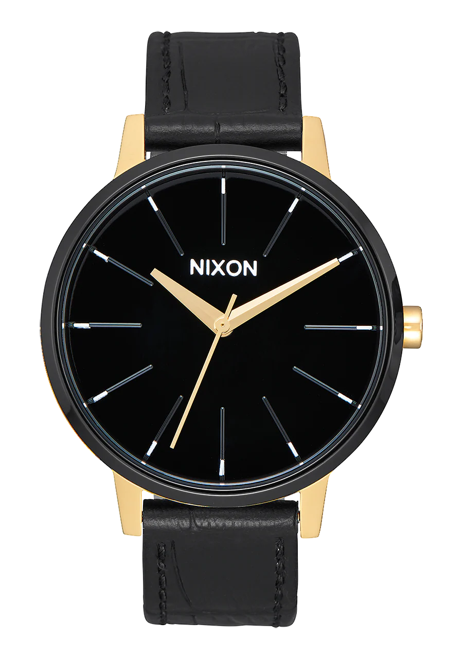 Kensington Leather - Gold / Black / White