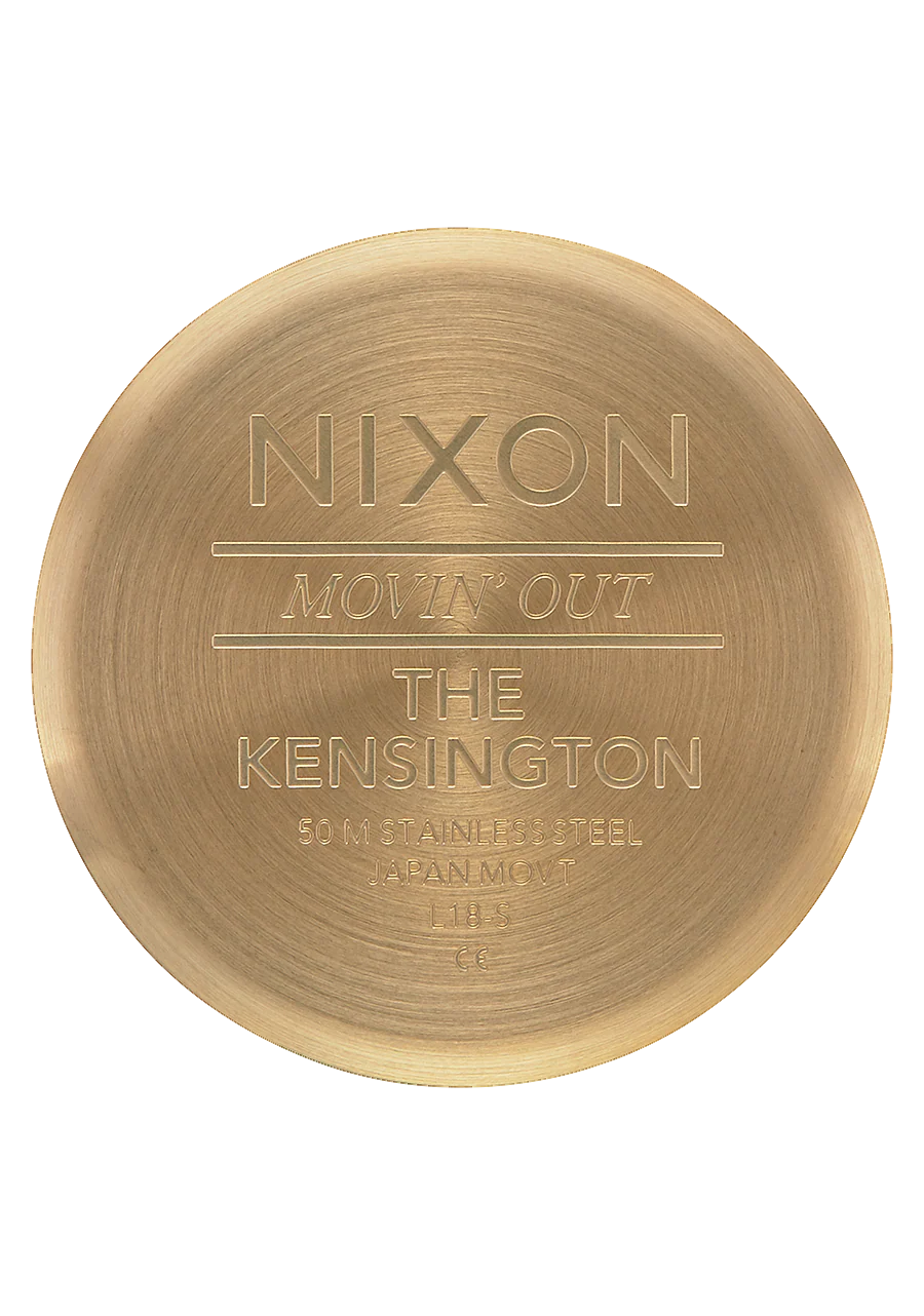 Kensington Leather - Gold / White / Teal - Image 4