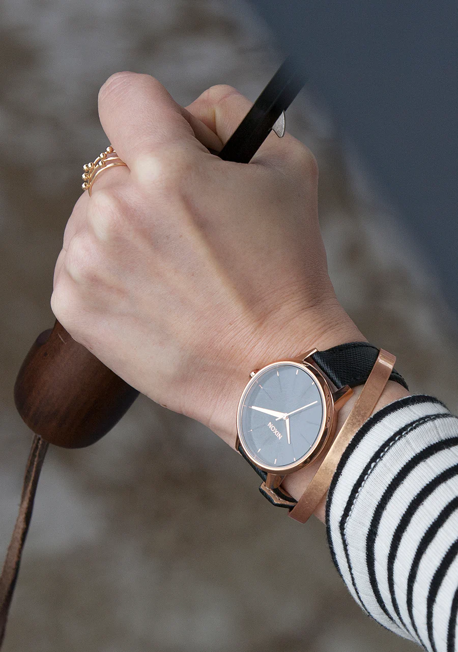 Kensington Leather - Rose Gold / Black - Image 7