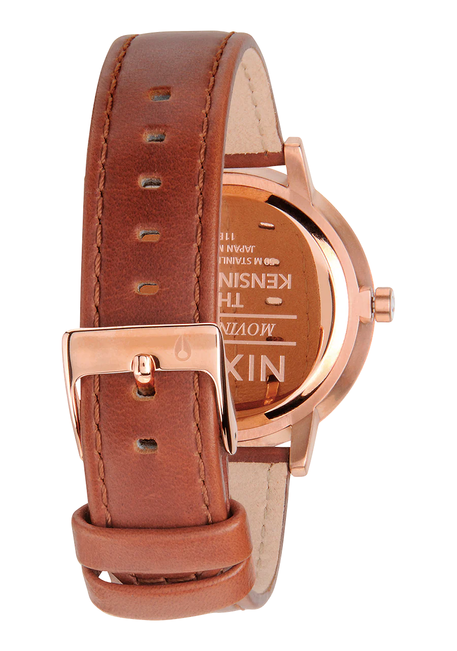 Kensington Leather - Rose Gold / White - Image 3