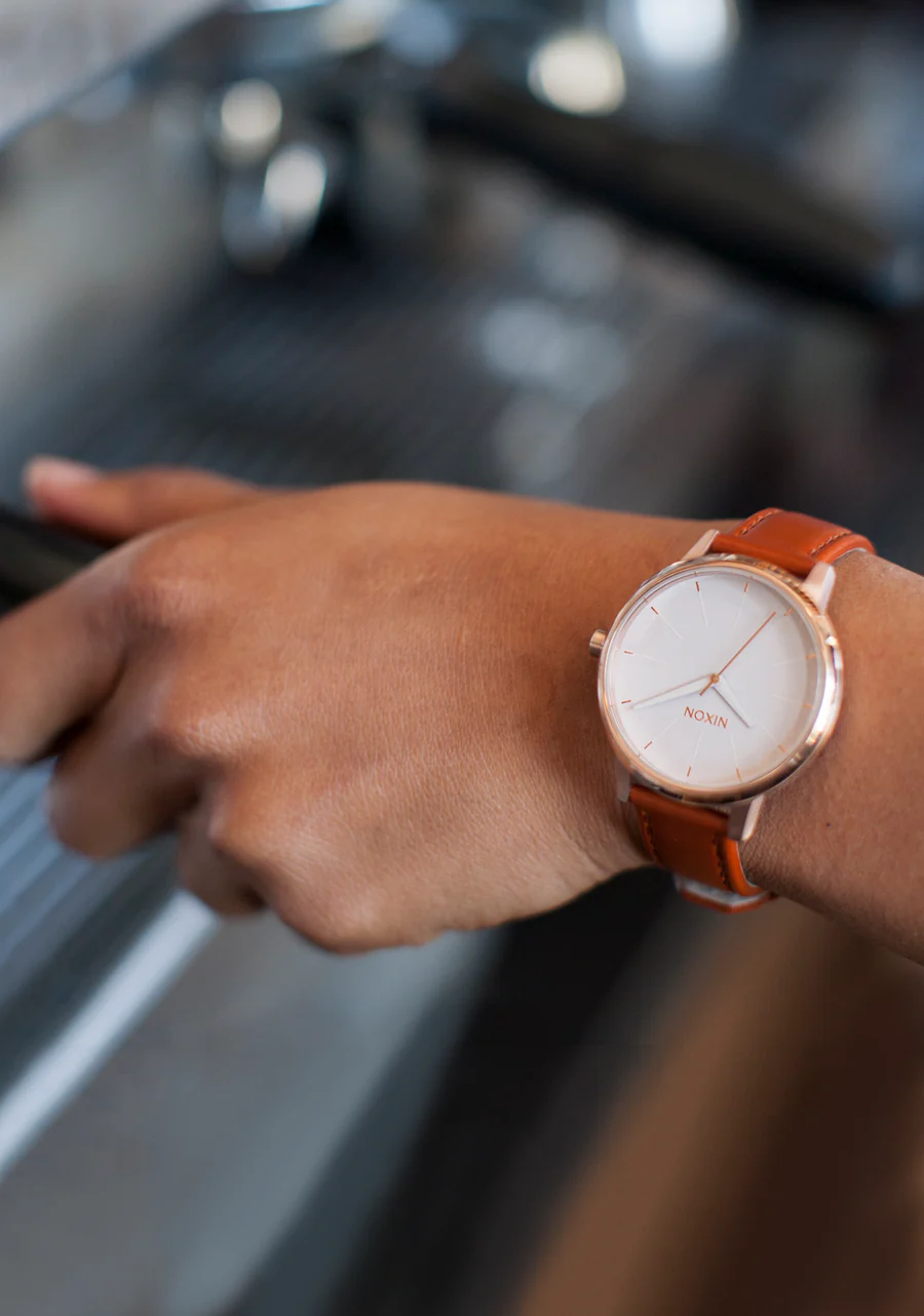 Kensington Leather - Rose Gold / White - Image 7