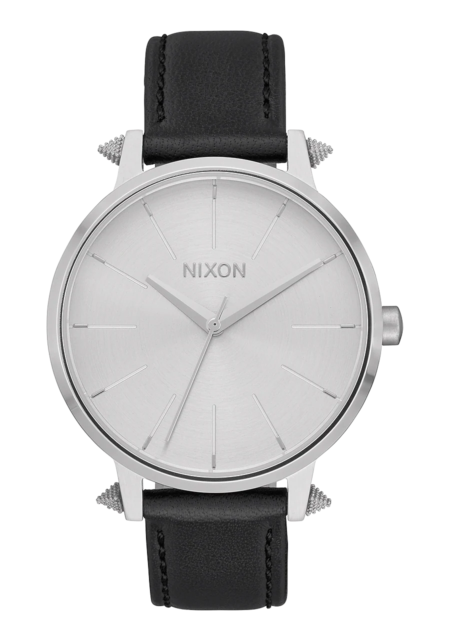 Kensington Leather - Silver / Artifact