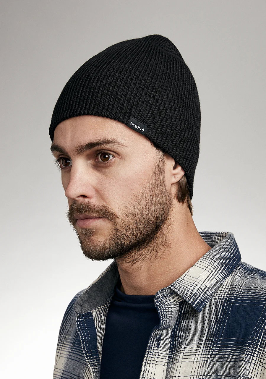 Kingman Wool Beanie - Black - Image 3