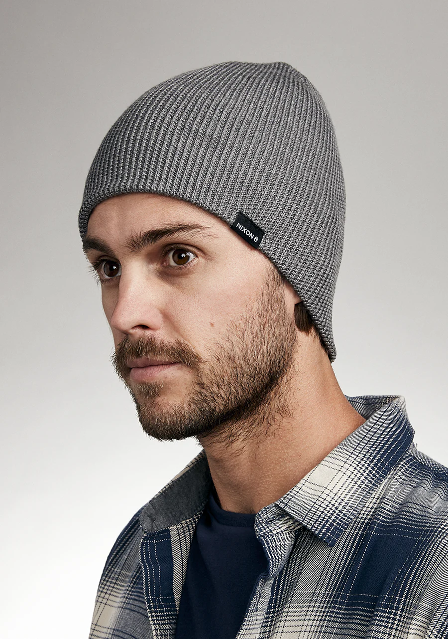 Kingman Wool Beanie - Heather Gray - Image 3