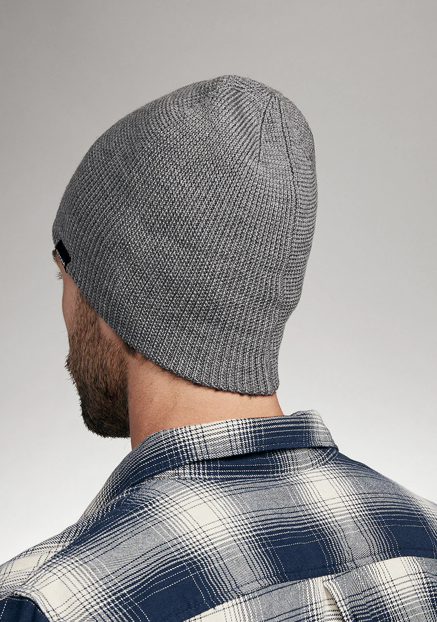 Kingman Wool Beanie - Heather Gray - Image 4