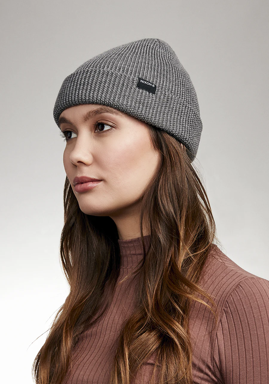 Kingman Wool Beanie - Heather Gray - Image 5