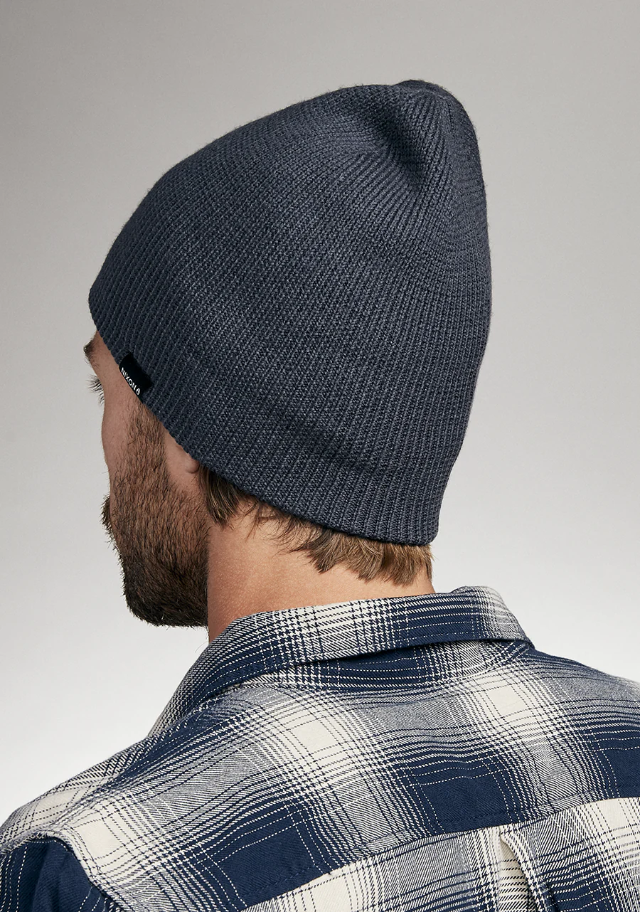Kingman Wool Beanie - Navy - Image 4