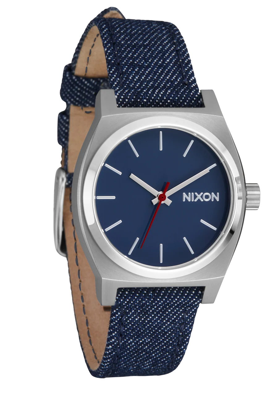 Medium Time Teller Denim - Silver / Indigo / Denim - Image 2