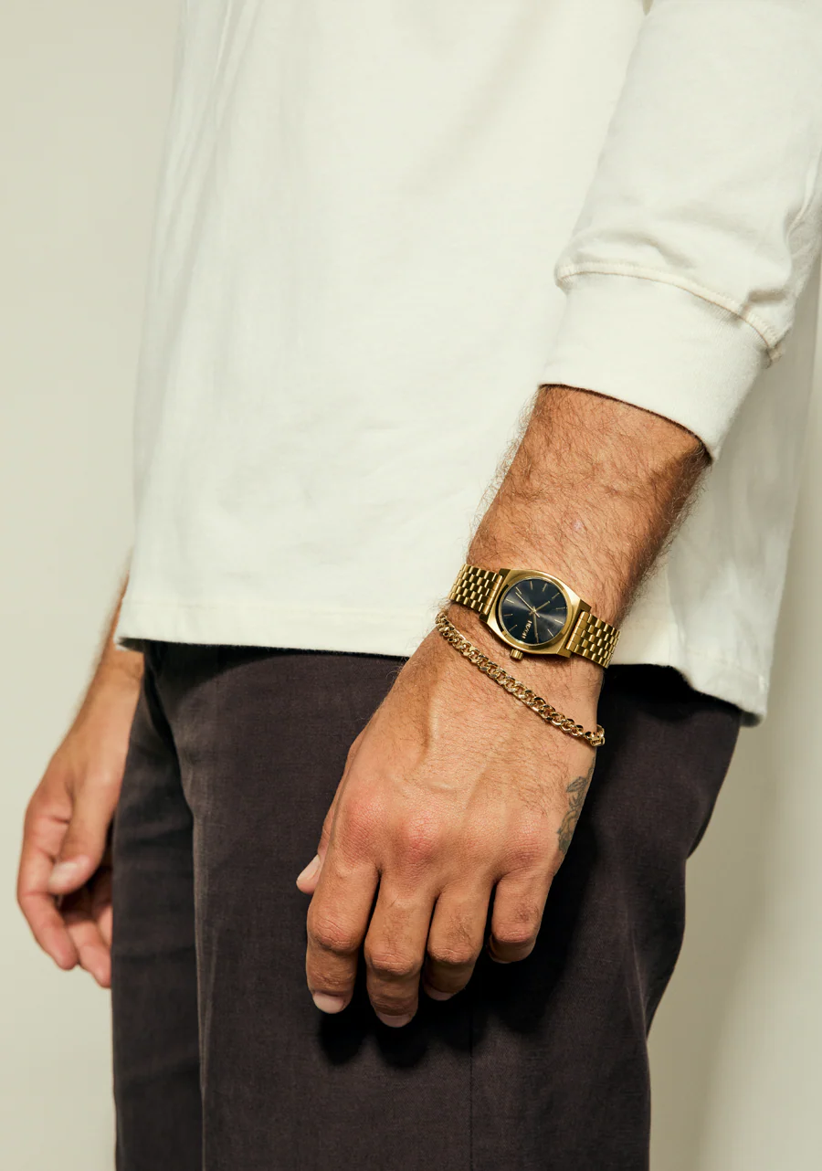 Medium Time Teller - Gold / Black / Gold - Image 8