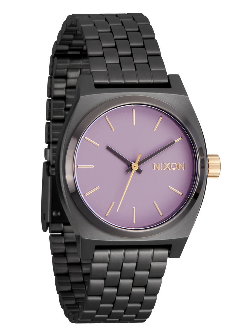 Medium Time Teller - Gunmetal / Lavender / Gold - Image 2