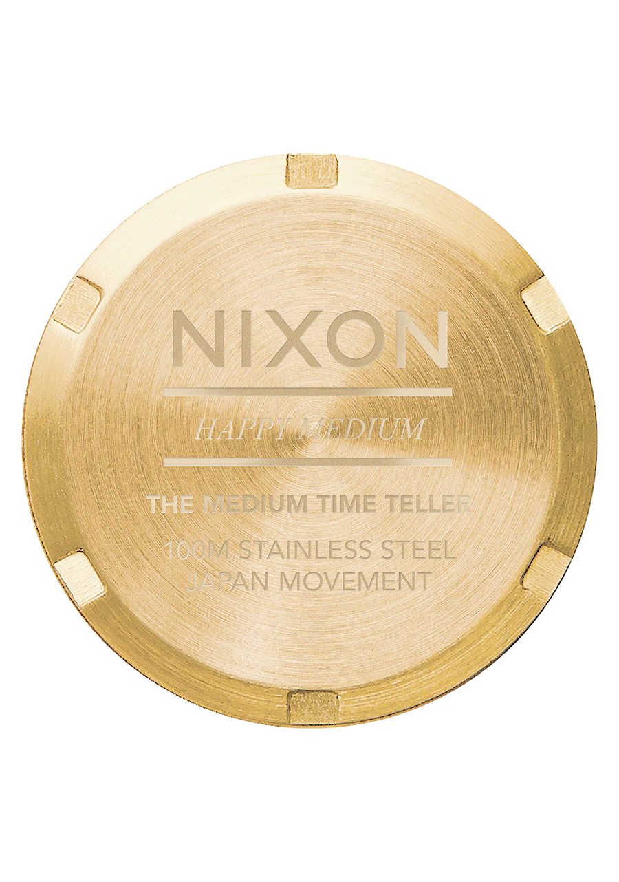 Medium Time Teller - Light Gold / Turquoise - Image 4