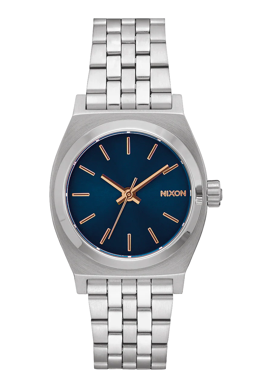 Medium Time Teller - Navy / Rose Gold