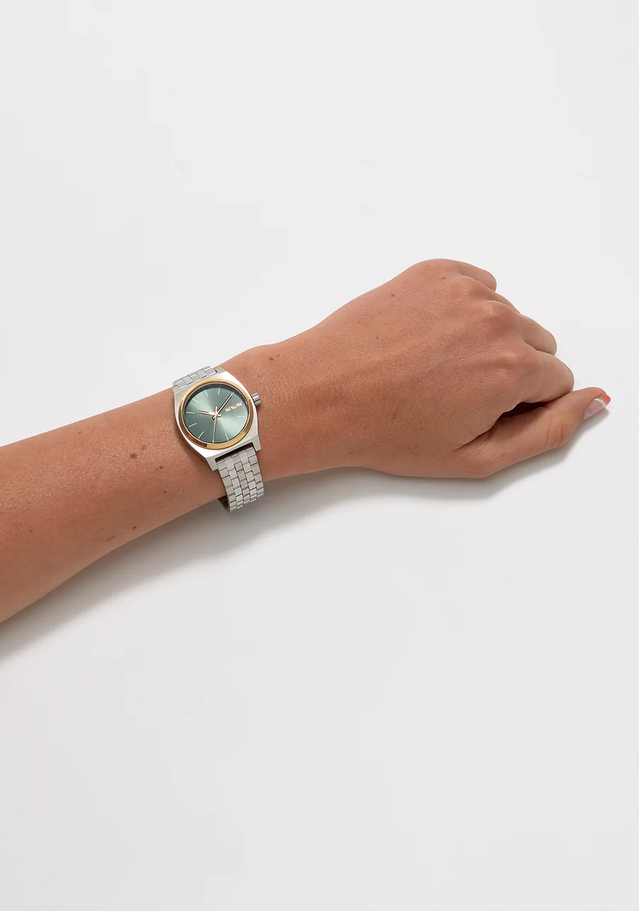 Medium Time Teller - Silver / Gold / Agave - Image 5
