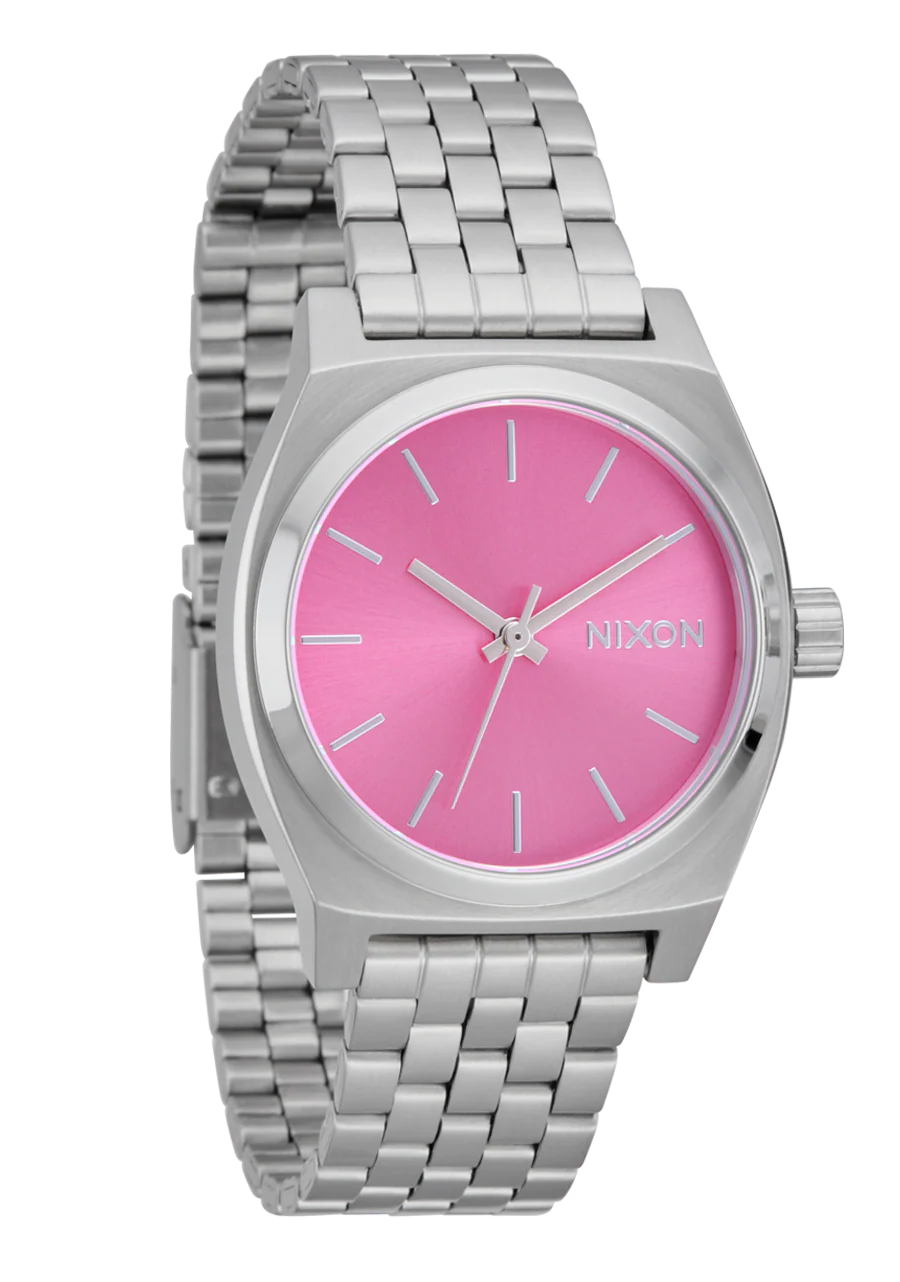Medium Time Teller - Silver / Pink - Image 2