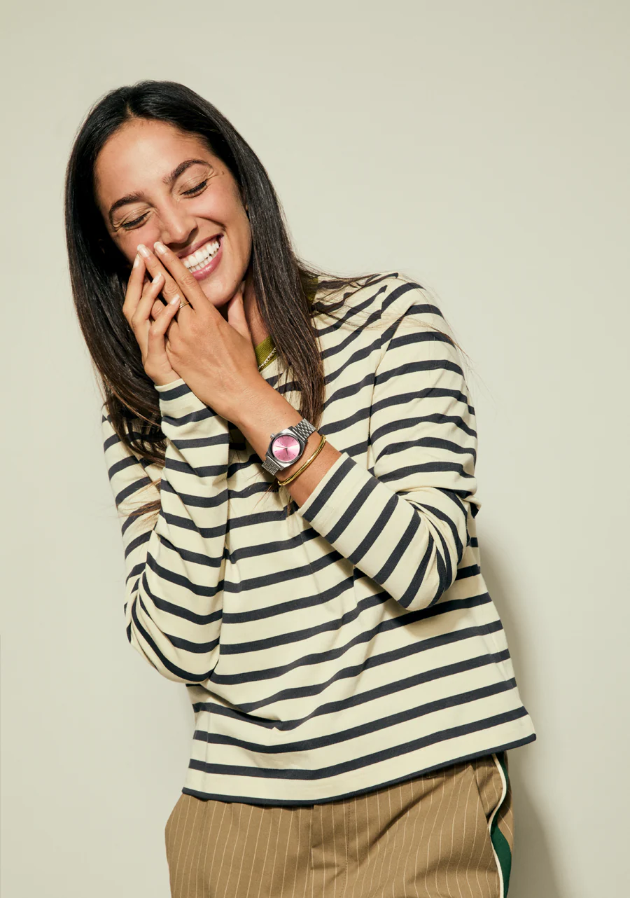 Medium Time Teller - Silver / Pink - Image 7