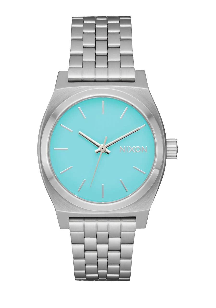 Medium Time Teller - Silver / Turquoise