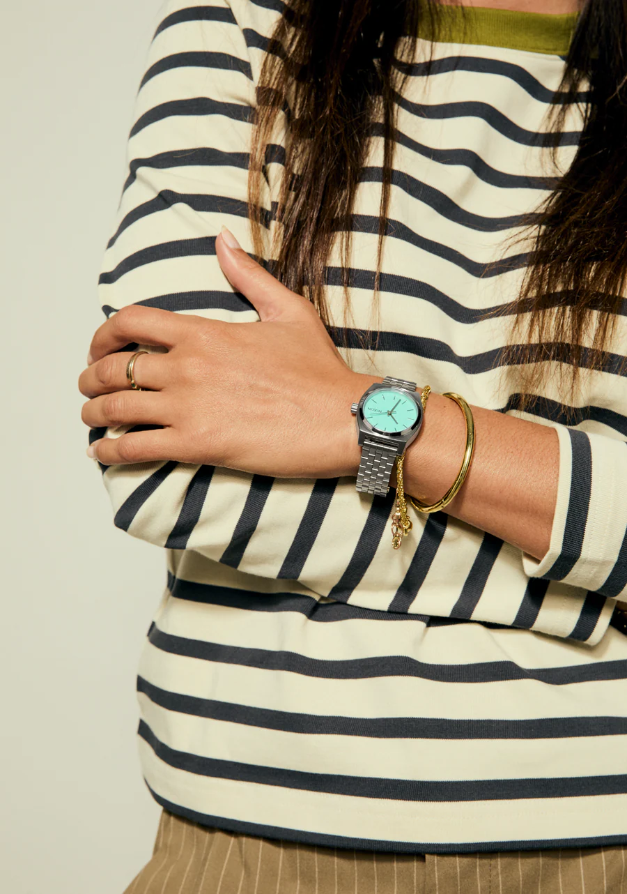 Medium Time Teller - Silver / Turquoise - Image 9